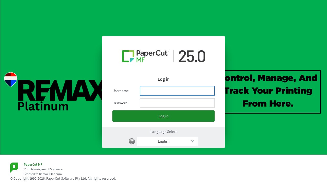 Website - PaperCut Portal